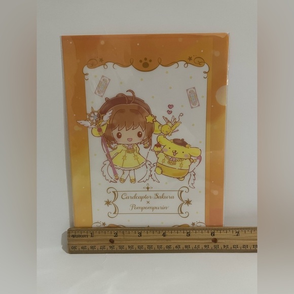 Cardcaptor Sakura x PomPomPurin Single Pocket Size A5 Folder - Picture 4 of 4